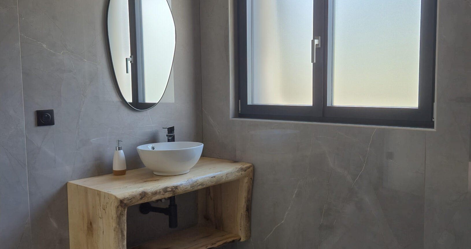 Salle de bain Gîtes aux Mélèzes de Xavier