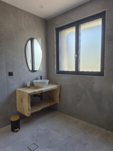 Salle de bain Gîtes aux Mélèzes de Xavier